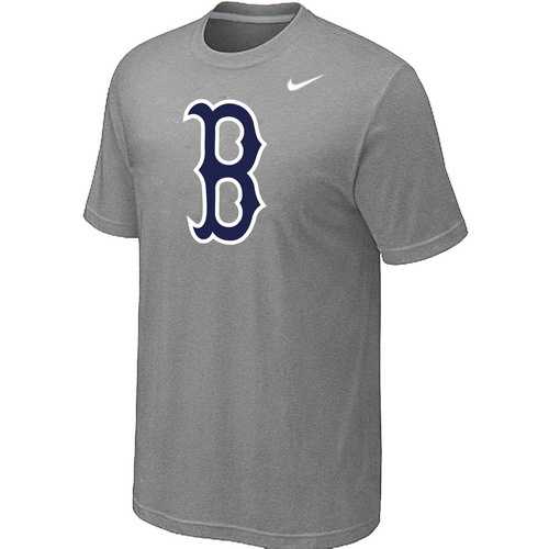 Men's Boston Red Sox Fresh Logo Gray T-Shirt,We sell and wholesale Men's Boston Red Sox Fresh Logo Gray T-Shirt on line form chian!